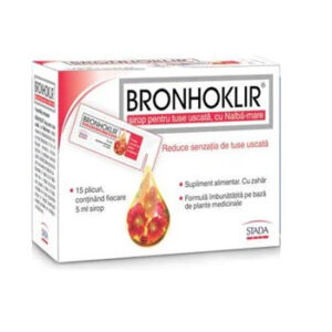 Bronhoklir pentru tuse uscata, 15 plicuri, Stada