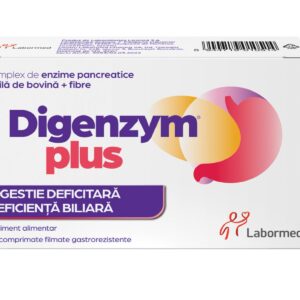 Digenzym Plus, 20 comprimate, Labormed