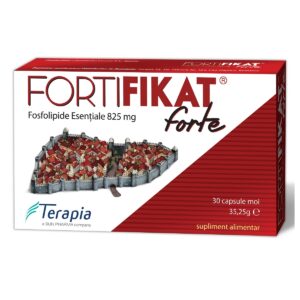 Cutie Fortifikat Forte 825mg 30 capsule Terapia pentru imunitate și tonus general