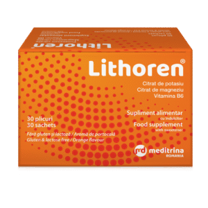 Lithoren aroma de portocale, 30 plicuri, Meditrina Pharmaceuticals