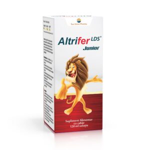 Flacon Altrifer LDS Junior 120ml Sun Wave Pharma cu fier microîncapsulat pentru copii