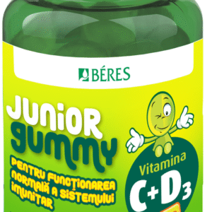 Vitamina C + D3 Junior Gummy, 20 comprimate gumate, Beres