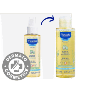 Ulei pentru masaj bebe, 100ml, Mustela