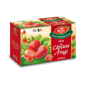 Ceai Capsuni si Fragi, 20 plicuri, Fares