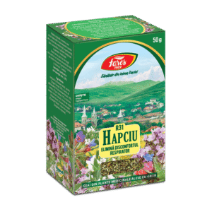 Ceai Hapciu elimina disconfortul respirator, 50g, Fares