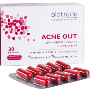 Acne Out, 30 capsule, Biotrade