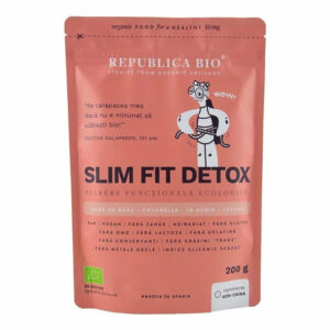 Slim Fit Detox, pulbere functionala ecologica Republica BIO, 200 g - Default