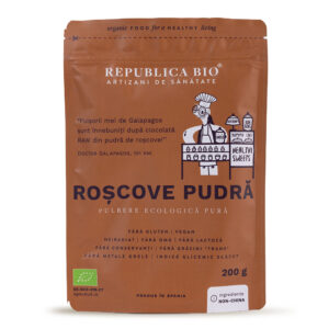 Pudra de Roscove Ecologică Republica BIO – Deserturi Sănătoase și Digestie Naturală | Healthwise.ro