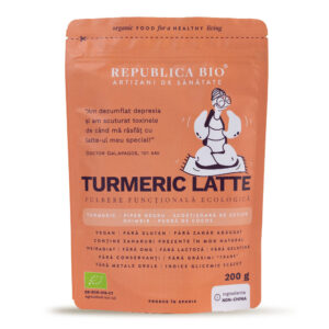 Turmeric Latte Ecologic Republica BIO – Antiinflamator Natural și Energie Vegană | 200g