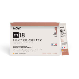 M18 PRO Colagen marin beauty mango-portocale – Elasticitate, Hidratare și Regenerare | Healthwise.ro