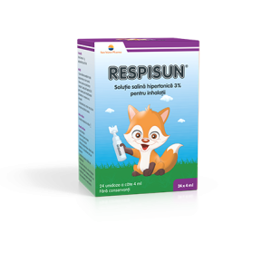 Respisun solutie salina hipertonica 3%, 24 unidoze, Sun Wave Pharma