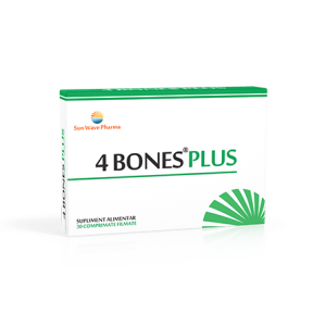 4 Bones Plus, 30 comprimate, Sun Wave Pharma