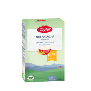 Cereale din gris de grau cu lapte, de la 6 luni, 200g, Topfer