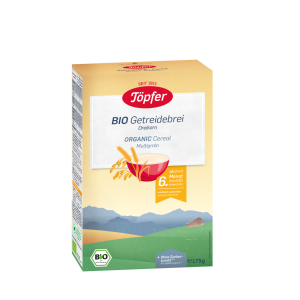 Cereale Bio cu ovaz integral, de la 6 luni, 175g, Topfer