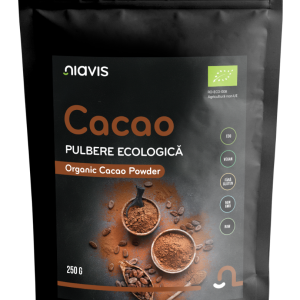 Cacao pulbere raw ecologica, 250g, Niavis