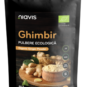 Ghimbir Pulbere ecologica, 60g, Niavis