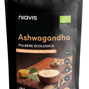 Ashwagandha Pulbere ecologica, 125g, Niavis