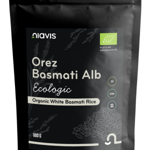 Orez basmati alb ecologic, 500g, Niavis