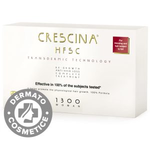 Cutie Crescina HFSC Transdermic 1300 Woman 10+10 fiole Labo tratament căderea părului