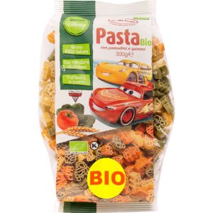 Paste tricolore Cars Bio, 300g, Dalla Costa