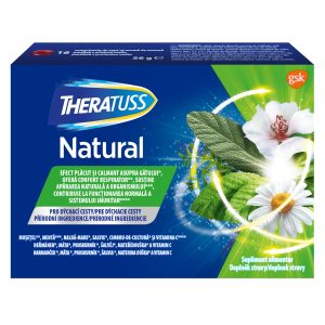 Theratuss Natural comprimate de supt, 16 comprimate, Haleon