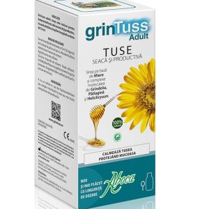 Sirop de tuse pentru adulti Grintuss, 180ml, Aboca