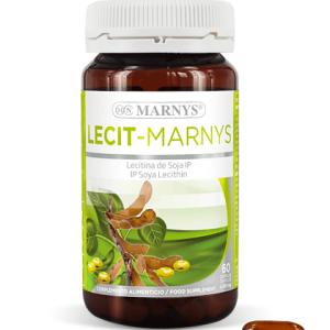 Lecitina din soia 1200mg, 60 capsule, Marnys