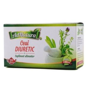 Ceai diuretic, 20 plicuri, AdNatura