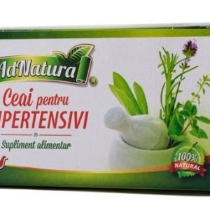 Ceai pentru hipertensivi, 20 plicuri, AdNatura