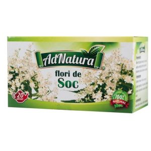 Ceai de soc, 20 plicuri, AdNatura