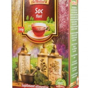 Ceai din flori de soc, 50g, AdNatura