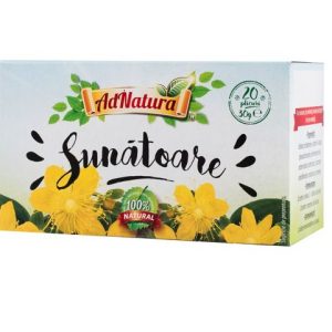Ceai de sunatoare, 20 plicuri, AdNatura
