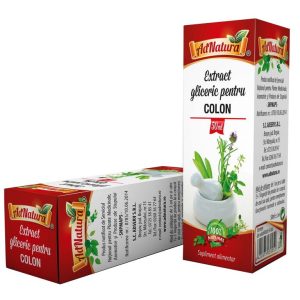Extract gliceric pentru colon, 50ml, AdNatura