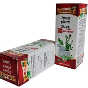 Extract gliceric de salvie, 50ml, AdNatura