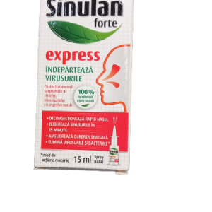 Spray nazal Sinulan Express Forte, 15ml, Walmark