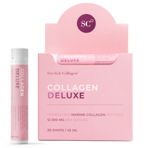 Cutie cu 20 fiole Colagen Hidrolizat Deluxe 12.500mg Swedish Collagen