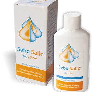 Sampon antimatreata Sebo Salic Duo Active, 125ml, Slavia Pharm