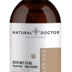 Keto MCT C8 Oil, 500ml, Natural Doctor