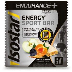 Batoane High Carb Endurance+, 3 bucati, Isostar