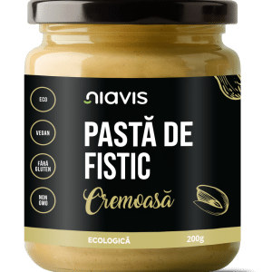 Pasta de fistic cremoasa, 200g, Niavis