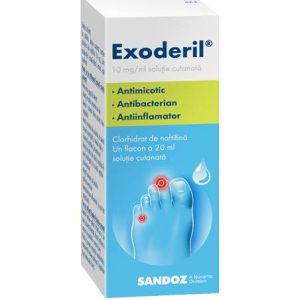 Exoderil Solutie 10mg/ml, 20ml, Sandoz