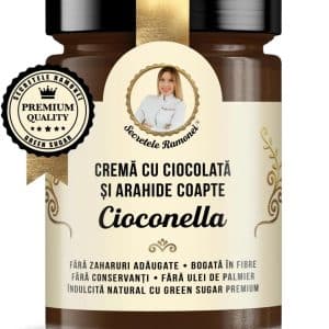 Crema de arahide si cacao Cioconella Secretele Ramonei, 350g, Laboratoarele Remedia