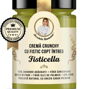 Crema tartinabila de fistic Fisticella Secretele Ramonei, 350g, Laboratoarele Remedia
