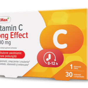 Dr. Max Vitamina C Long Effect, 30 comprimate eliberare prelungita