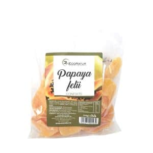 Papaya confiat, 250g, EcoNatur