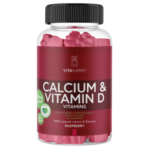 Calciu + Vitamina D ursuleti gumati vegani, 60 jeleuri, Vitayummy