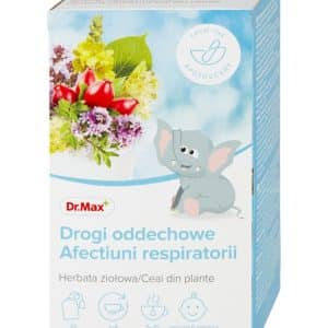 Dr. Max Ceai afectiuni respiratorii pentru copii, 20 plicuri