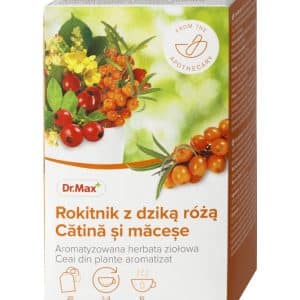 Dr. Max Ceai de catina cu macese, 20 plicuri