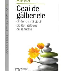 Ceai galbenele, 20 plicuri, Alevia