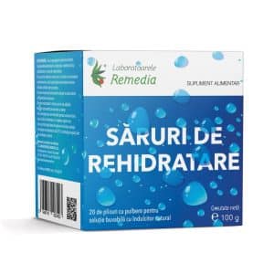 Saruri de rehidratare, 20 pliculete, Laboratoarele Remedia